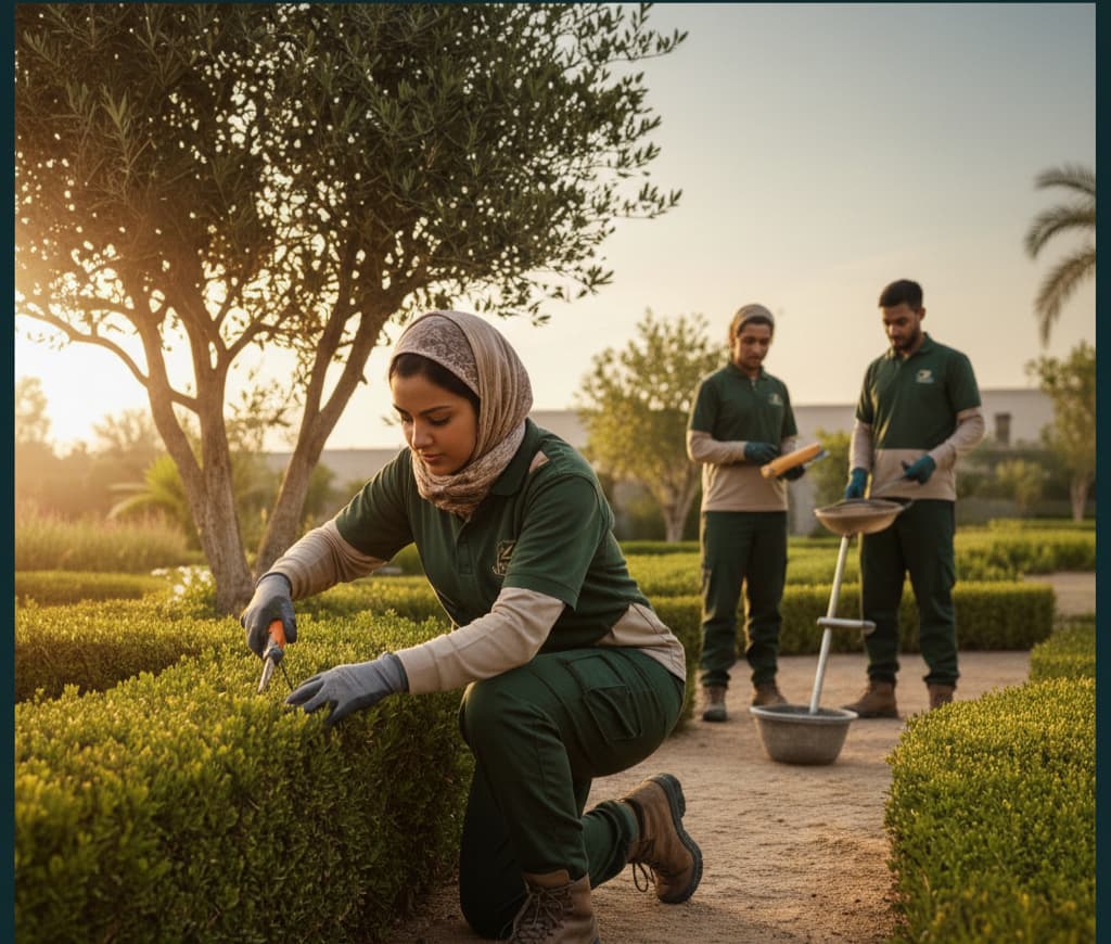 Luxury Villa Garden, Dubai